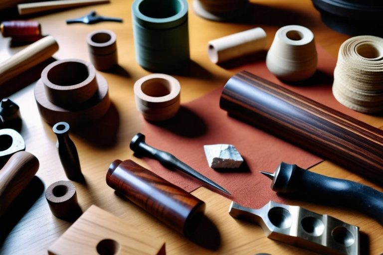 Material und Werkzeug